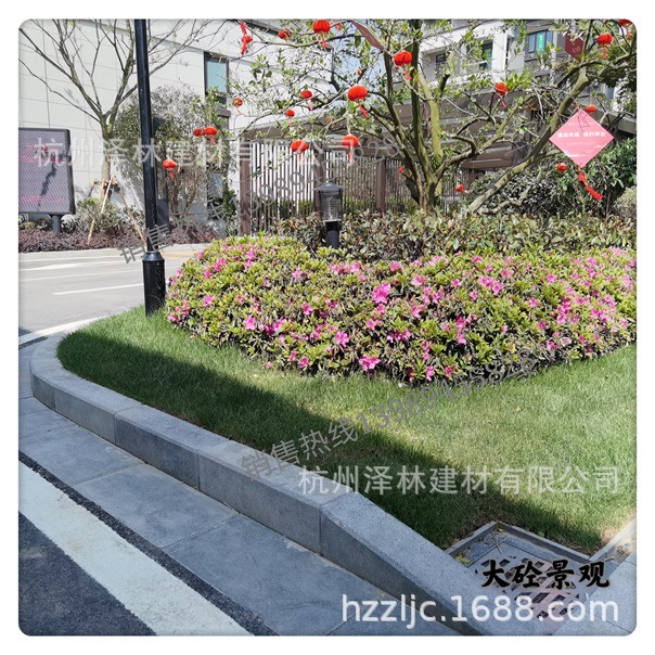 PC侧石仿芝麻灰路缘石预制混凝土PC砖600*150*200预制构件