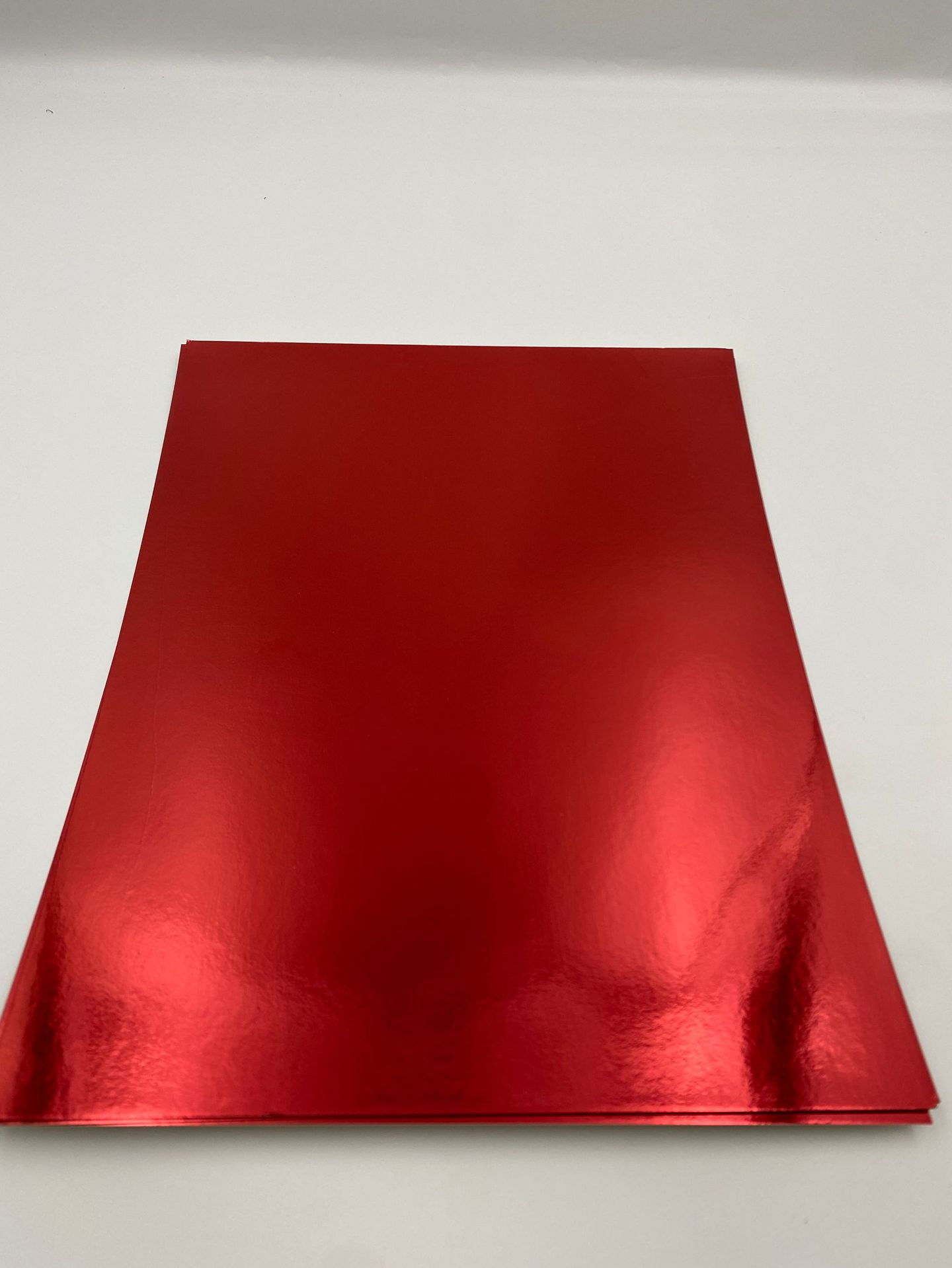 250g A4 monocromático 10 hojas rojo grande