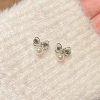 Mosquito coil with bow pearl, ear clips