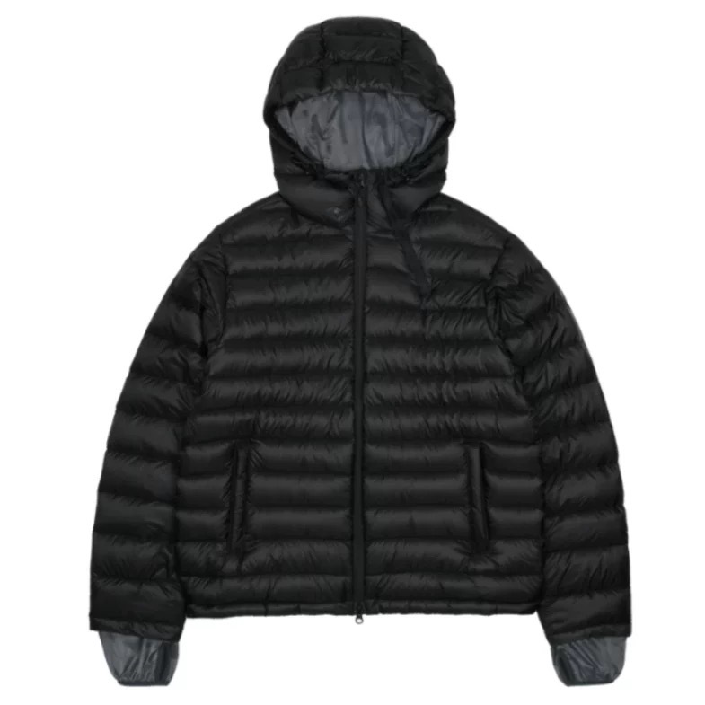Black down jacket