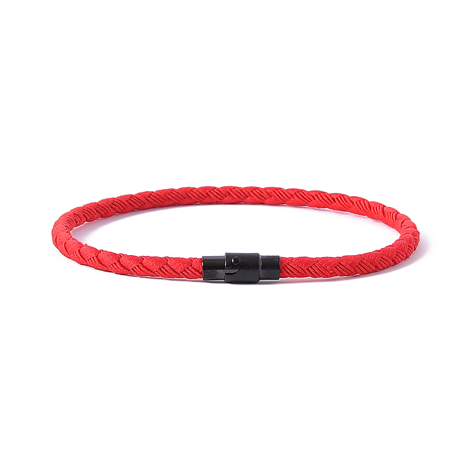 New Magnet Buckle Valentine's Day Gift Bracelet Couple Lucky Year Red Rope Insurance Magnetic Jewelry Hand