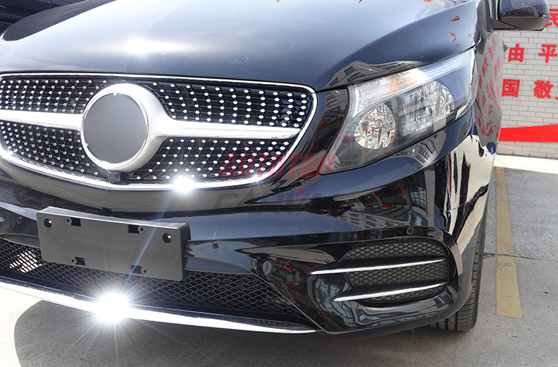 Suitable for Mercedes-Benz V-Class Vito Modified Parts to Change to Maybach Amg Front and Rear Bumper Grille Kit Source Manufacturer