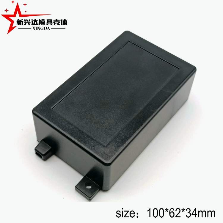 Пластиковый корпус с отверстиями для выхода наушников для конденсатора печатной платы, корпус контроллера с открывающимися отверстиями и шелкографией.