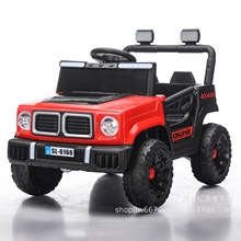 儿童电动汽车四轮双驱越野车宝宝玩具车可坐人1-6岁新款童车批发