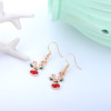 Accessory, Christmas earrings, European style, wholesale