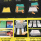 New TV products ezstax folding board clothes storage rack factory direct wrinkle-free simple factory in stock