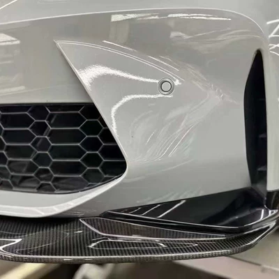 Big Surrounded Carbon Fiber Front Lip G80