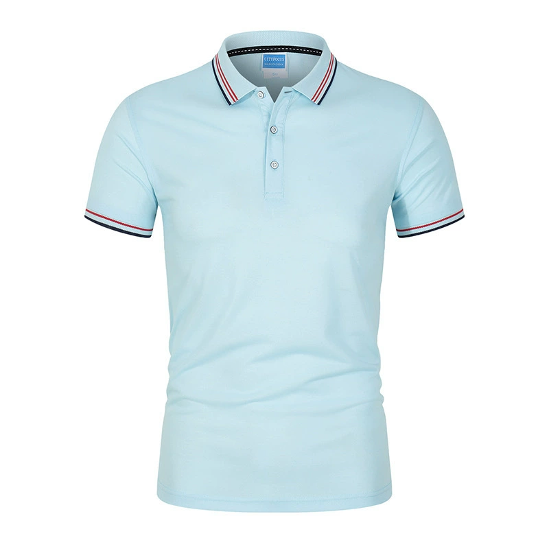 Летнее модное поло для отдыха, американский стиль, сshort sleeve, с вышивкой