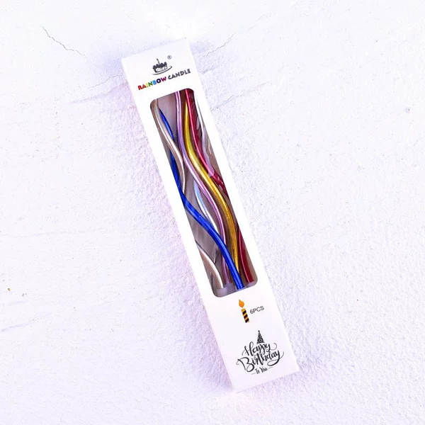 Watanabe colorful curve candle