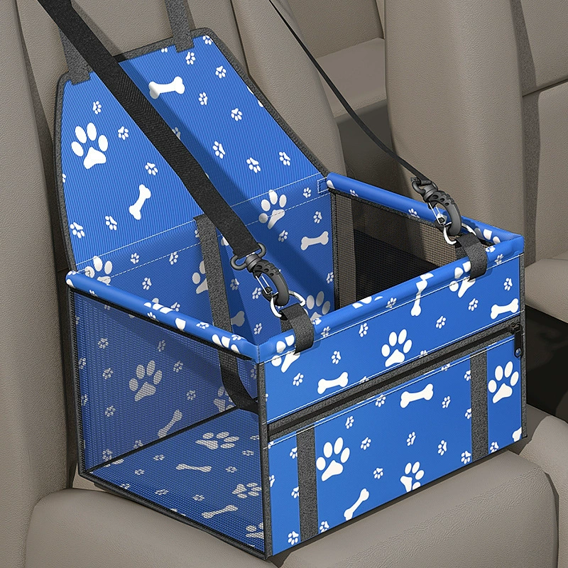 Cross -border dog car car, waterproof and anti -dirt -proof petty travel box can fold the pet car pad