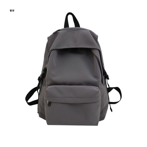 Vintage-style girls' school bag, Korean-style campus backpack in Yoyogi/ulzzang style—perfect for high school and college students, paired with a stylish canvas backpack.