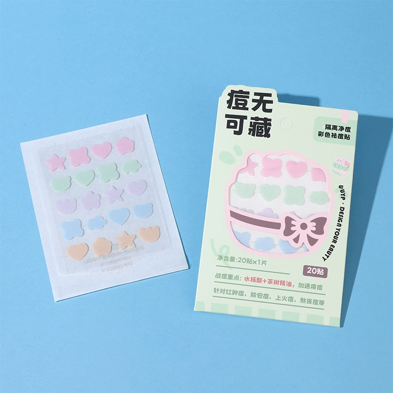 Acne Patch — Light Thin Breathable Waterproof Cute Hydrocolloid Patches, 20–36 pcs