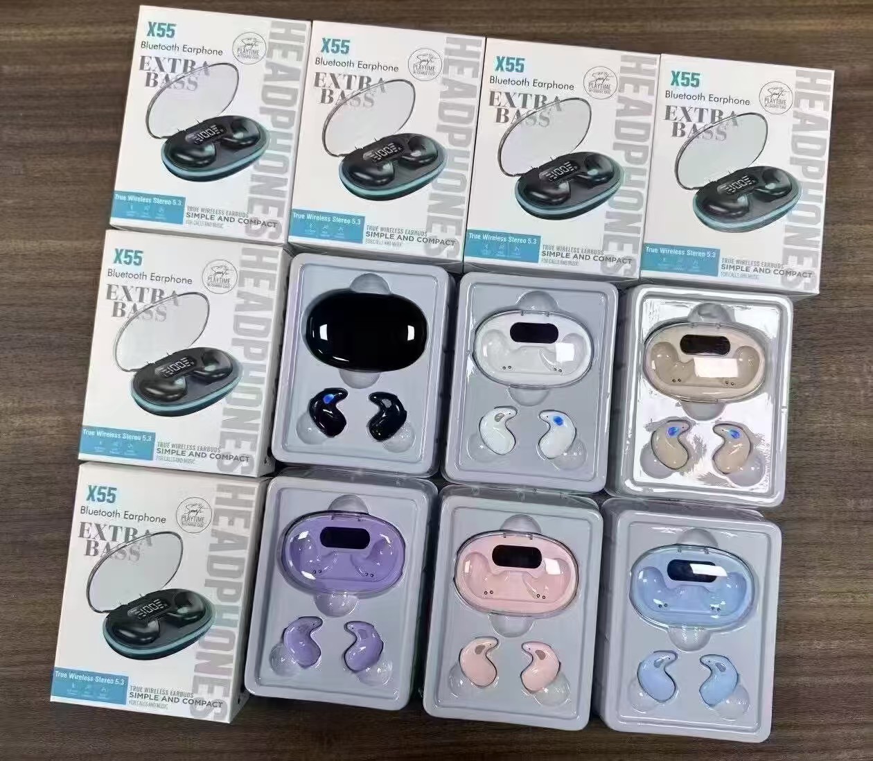 2025 nuevo Q10 auriculares medio-en - oídos cuatro en uno auriculares Bluetooth de larga duración fabricantes de venta directa auriculares Q16