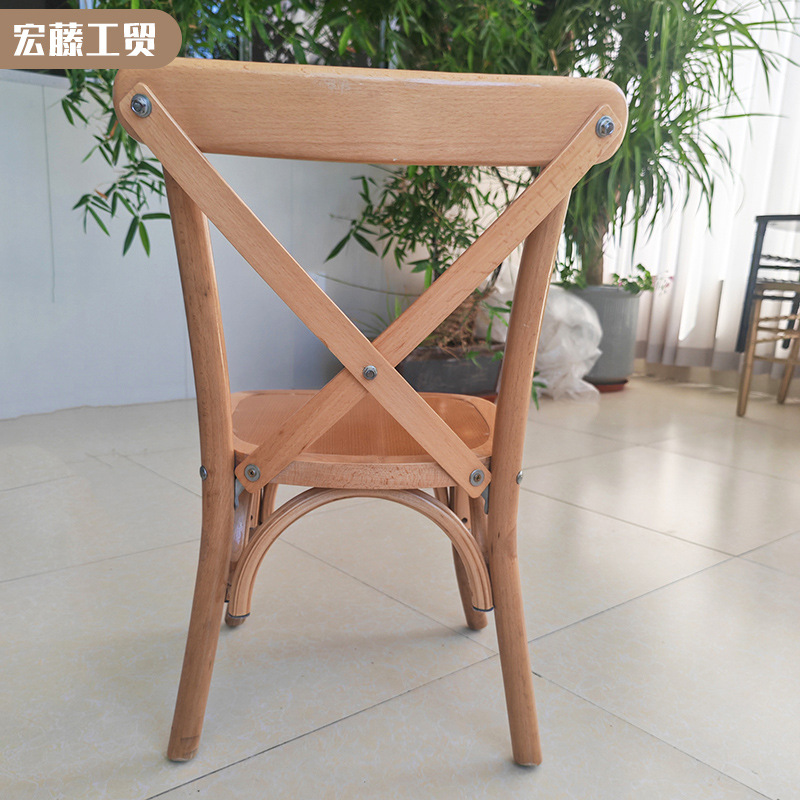 silla de madera de haya silla de ocio simple silla de casa silla de comedor nórdica al por mayor silla de comedor retro