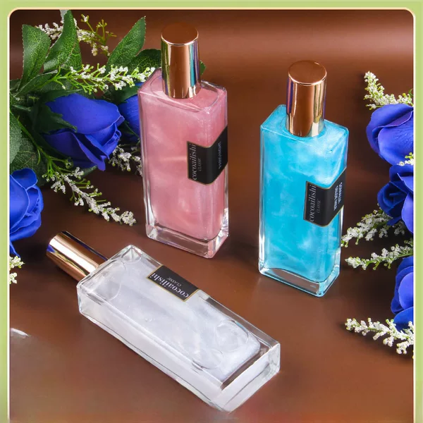 Internet Celebrity Live-Streamed Liquid Sand Gilded Perfume Wholesale for Women, Long-Lasting Fragrance, Tiktok Trending Light Fragrance, Popular Reverse Paris Style