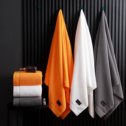 Cross-border supply pure cotton Class A hotel bath towel, thickened, soft and absorbent, group purchase gift wholesale 80*160
