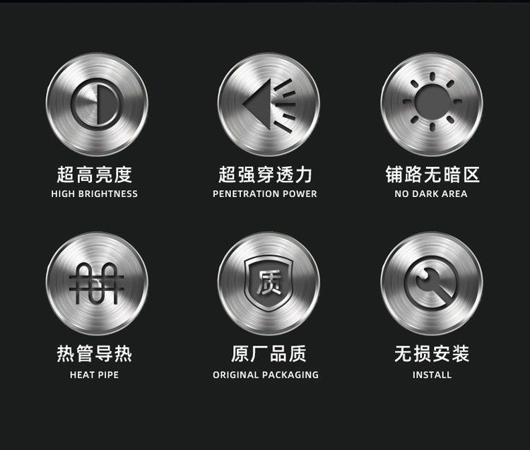 Foshan four-in-one car headlight h7led bulb super bright H11H4 far and near integrated 9005 strong light 9012 car light