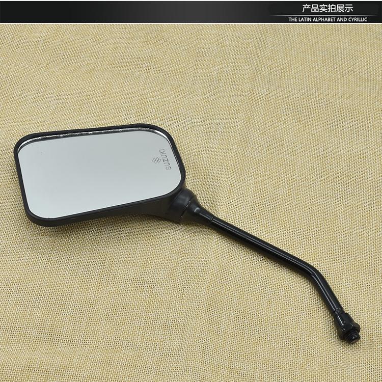 Knight Motorcycle Gs125 Rearview Mirror 10mm Orthodontic Rearview Mirror Qj125 Universal Reflective Mirror