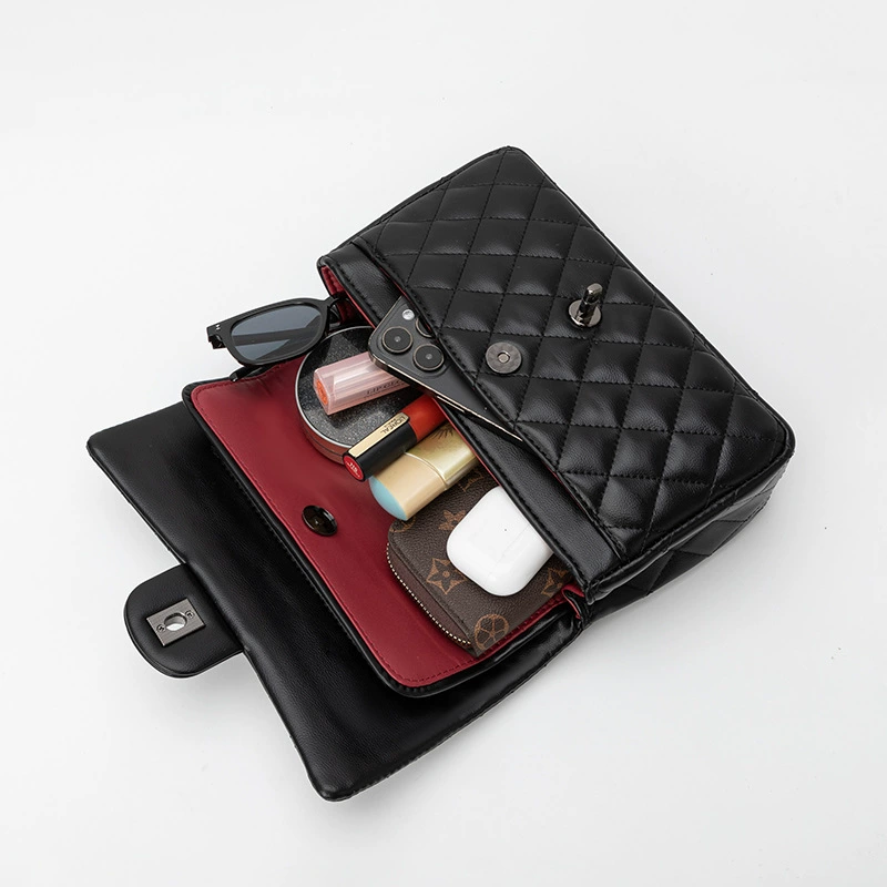 Small bag, one-shoulder bag, high-quality style, genuine leather