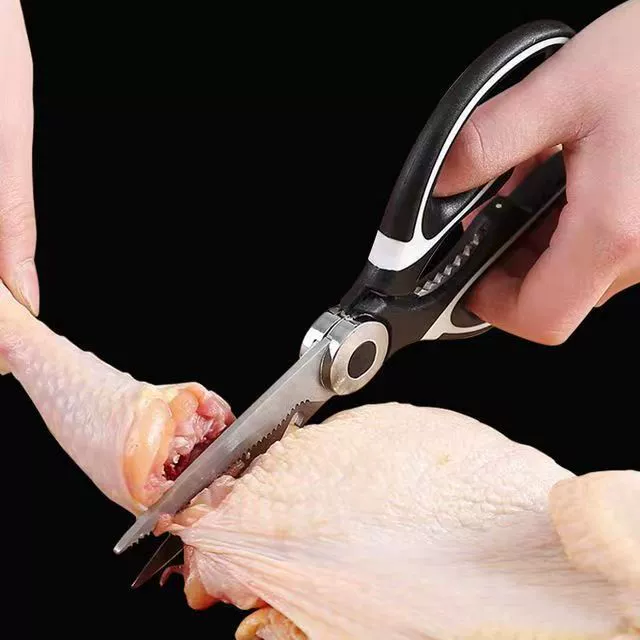 Powerful universal scissors stainless steel