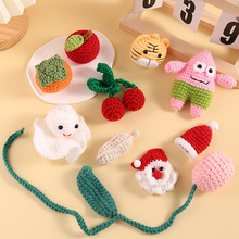 圣诞节礼物手工DIY装饰毛线钩花公仔补贴衣服毛衣修补破洞手缝