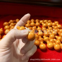 绕指柔小葫芦 桃木葫芦细腰绕指柔手捻木葫芦随身把玩手把件解压