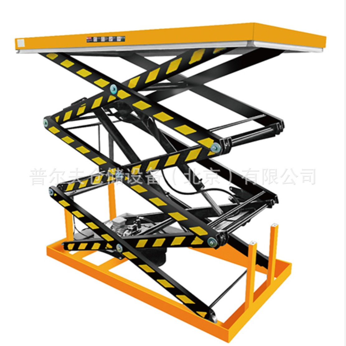 Hydraulic Pump Scissors Stationary Electric Truck Lift Table