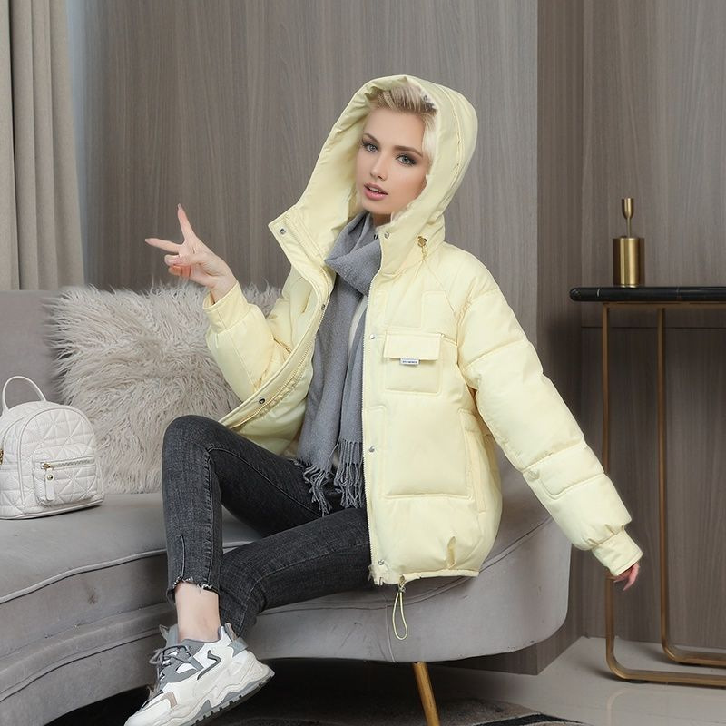 Women's Padded Jacket Winter Coat Thickened Cotton Short Jacket_voghion.com