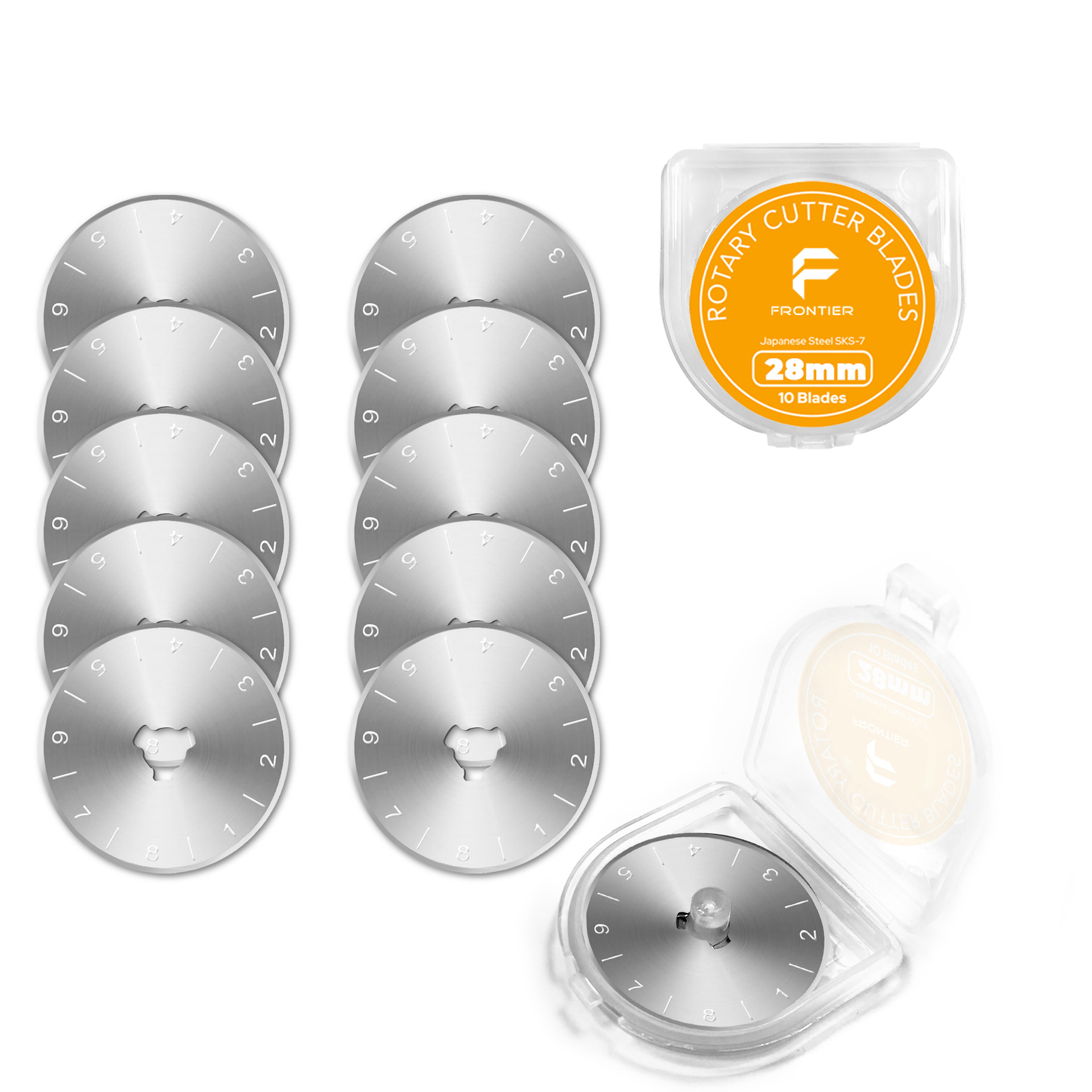 厂家供应28mm直刀口小圆刀片切割刀片圆刀刀片