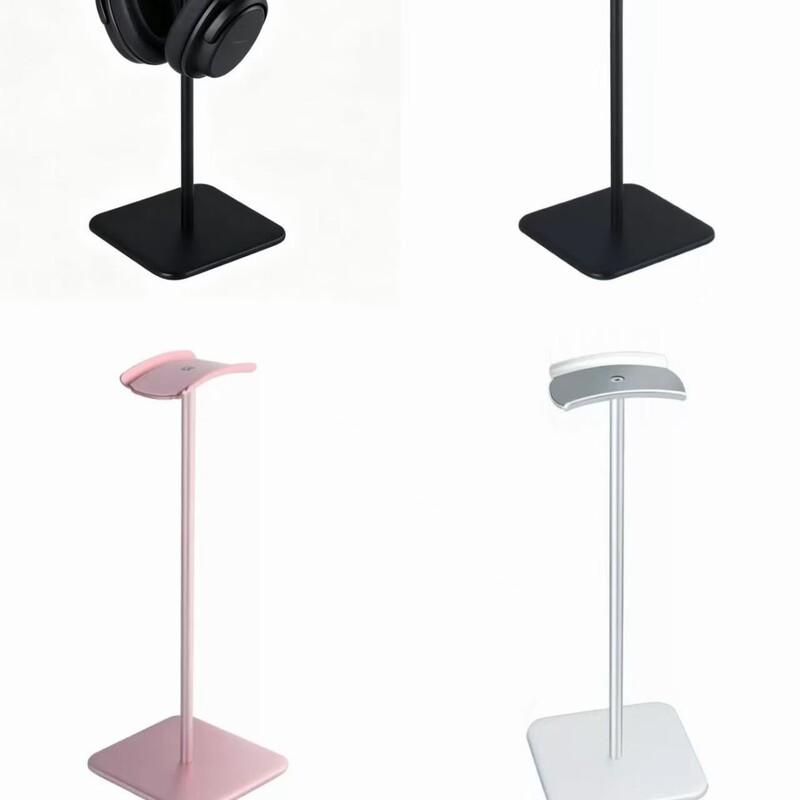 All-metal headphone stand, vertical display rack, earphone hanger, headset stand, aluminum alloy universal headphone stand All-metal headphone stand, vertical display rack, earphone hanger, headset stand, aluminum alloy universal headphone stand