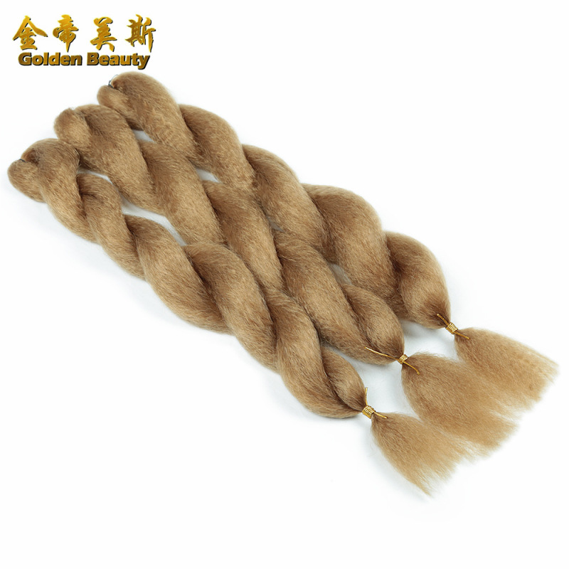 African Dirty Braid Wig Female Colorful Braided Low Temperature Silk Dirty Braid Wig Rope 26inch Twist Braid Big Braid
