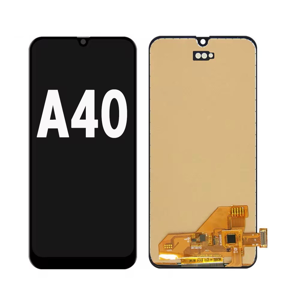 Aplicable a Samsung Galaxy A40 conjunto de pantalla de teléfono móvil A405 conjunto de pantalla LCD con marco LCD