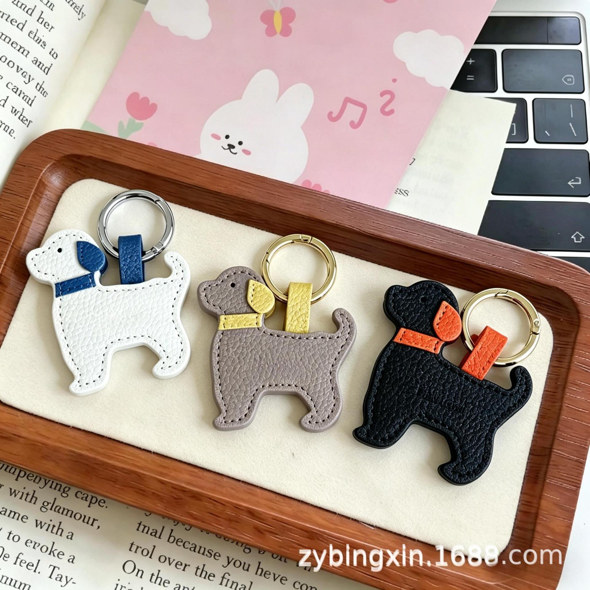 跨境贵宾犬磁吸帽夹 超强磁性帽子夹小狗狗眼镜夹 帽子收纳包挂件