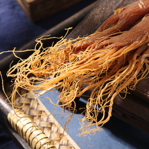 Ginseng from Changbai Mountain with intact branches and roots, full-branch ginseng wholesale 1 pound per box, batch specifications for comprehensive nourishment and health preservation