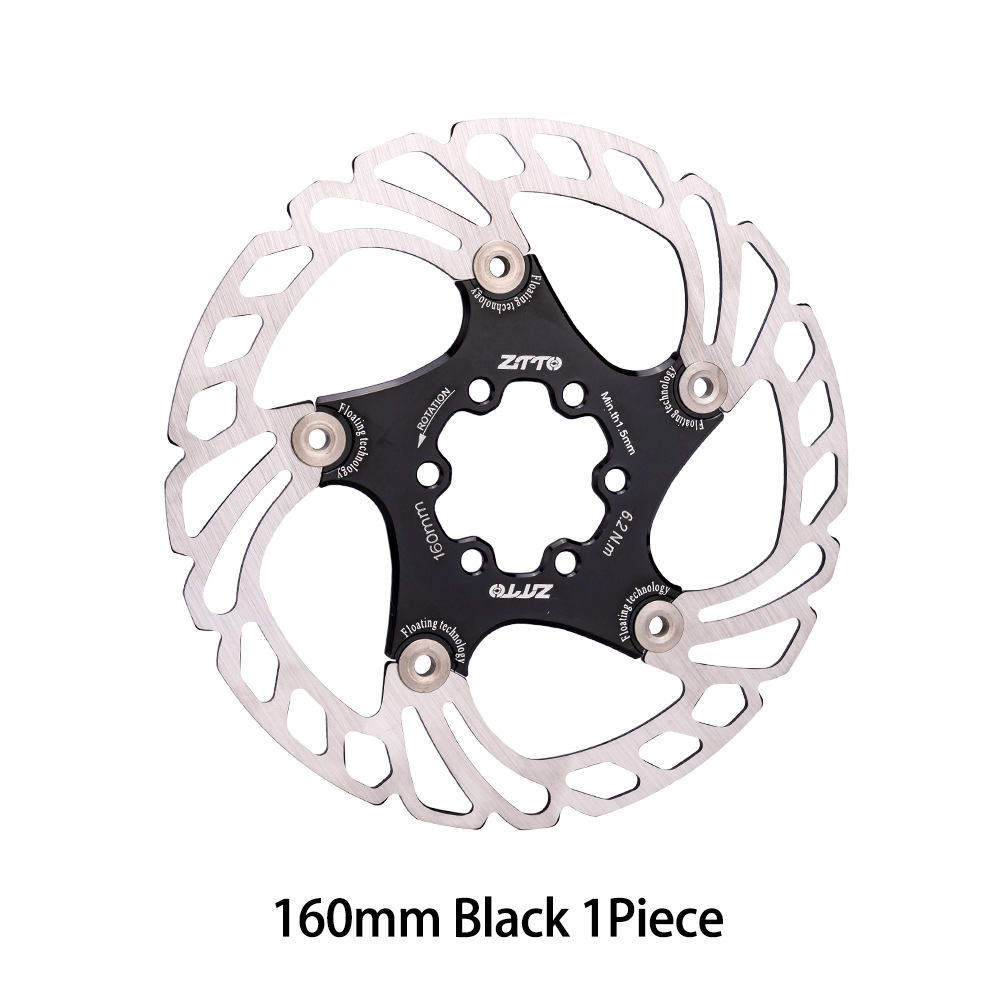 ZTTO disco flotante disco de freno de bicicleta de montaña 140/160/180/203MM disco de seis clavos pastillas de freno