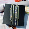 Silver needle, South Korean earrings, goods, silver 925 sample, diamond encrusted, internet celebrity