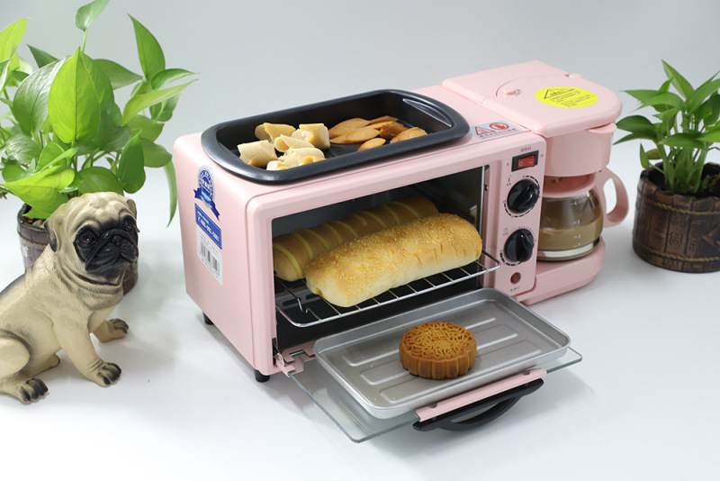 工場直売朝食機家庭用サンドイッチ多士炉コーヒーマシン電気オーブン多機能三合一トースター|undefined