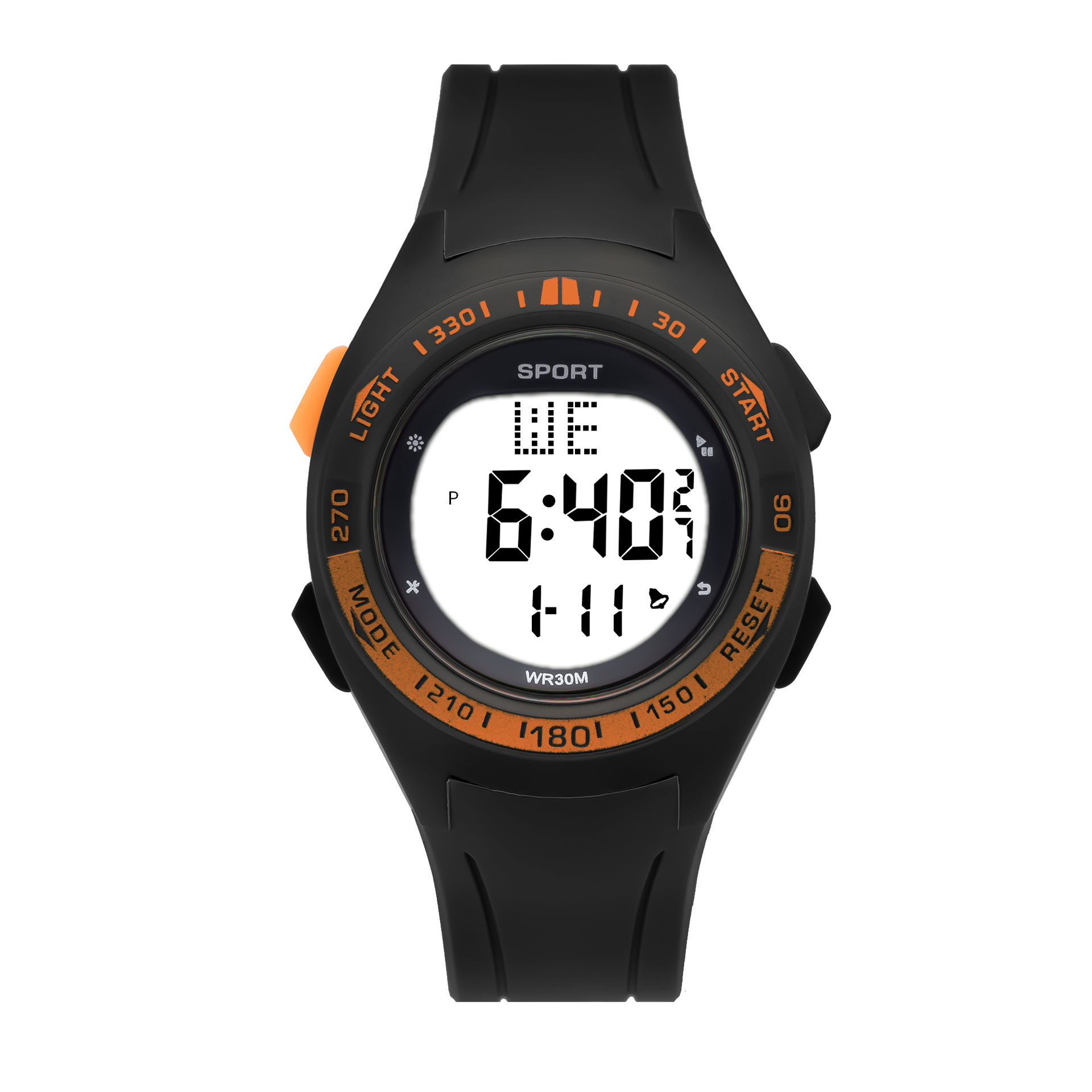 Reloj electrónico simple de los deportes al aire libre para los estudiantes de la escuela secundaria hombres luminosos multifuncionales de moda y mujeres reloj electrónico de moda