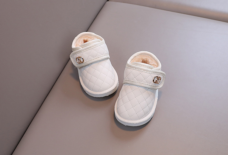 Biezi, plīša kokvilnas sniega zābaciņi, silti ziemas un meiteņu pastaigu apavi, mīksta zole, ūdensnecaurlaidīgi_voghion.com