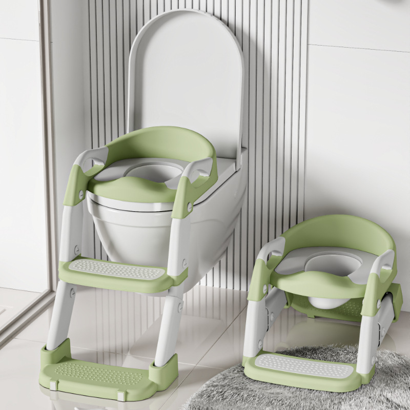 Fábrica al por mayor de los niños escalera aseo bebé anillo infantil bebé escalera plegable inodoro