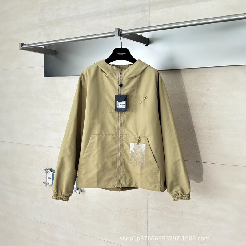 High-End Version of the New Monogram Nylon Double-Sided Windproof Jacket for Men and Women