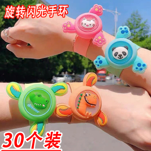 Small Gifts for the Beginning of School, Small Gifts for the Whole Kindergarten Class, Luminous Rotating Gyro, Snap Ring, Flash Bracelet