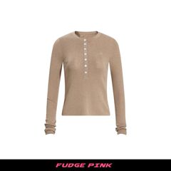 Fudge Pink 25秋季New美式复古简约百搭套头针织衫