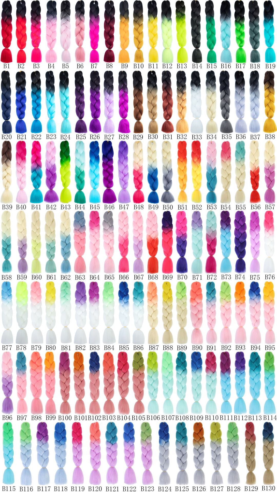 Fábrica de niñas elásticas pelucas de cola de caballo trenzas de boxeo trenzas de cuerda elástica de color trenzas de caballo para niños pelucas de cola de caballo