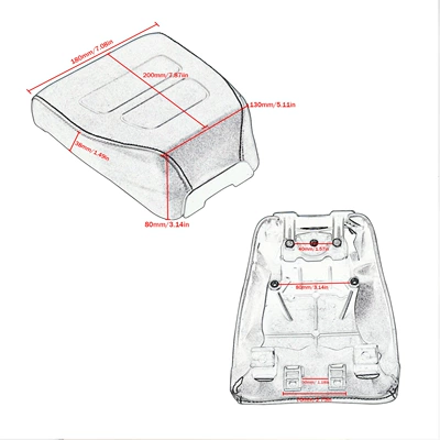 pedal bracket modification parts, Motorcycle cushion