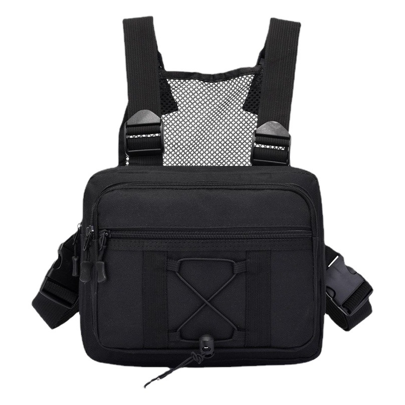Cross-Border Tactical Chest Bag New Sports Vest Chest Bag Camouflage Trendy Outdoor Workwear Vest Tactical Backpack
