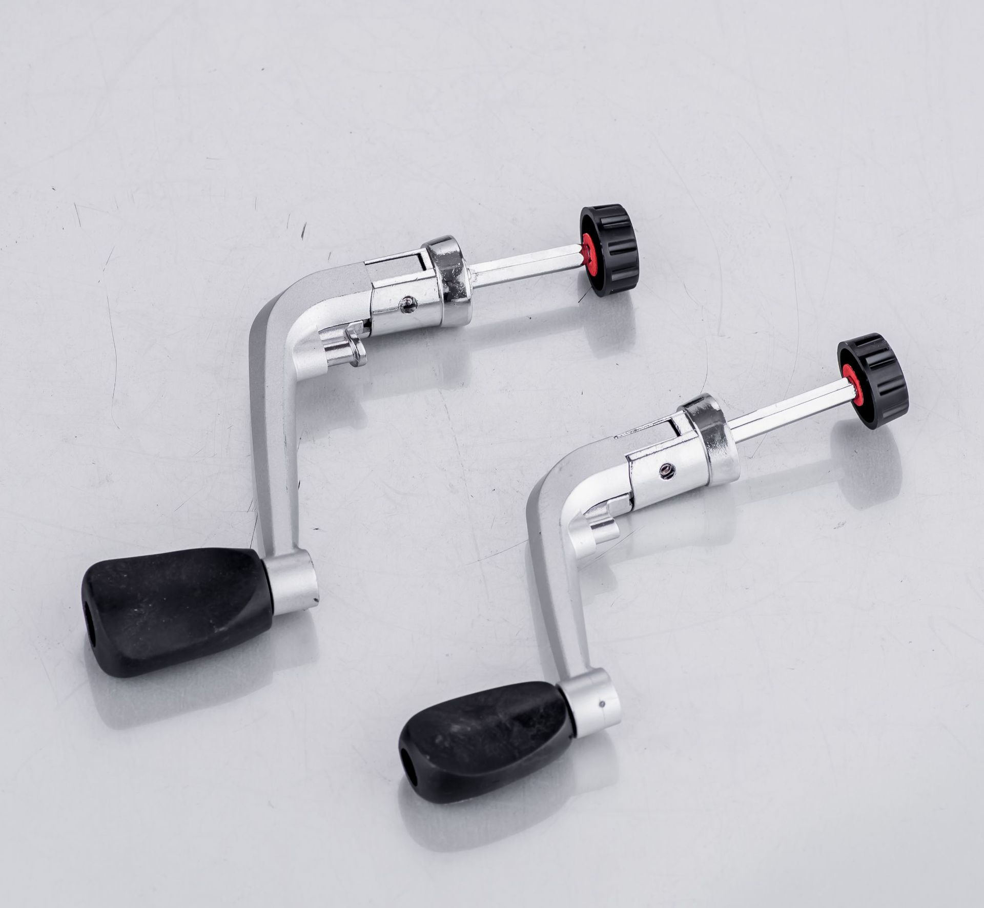 Rueda de pesca de metal plegable manivela mar Polo rueda manivela rueda de pesca balancín accesorios de brazo giratorio rueda manivela