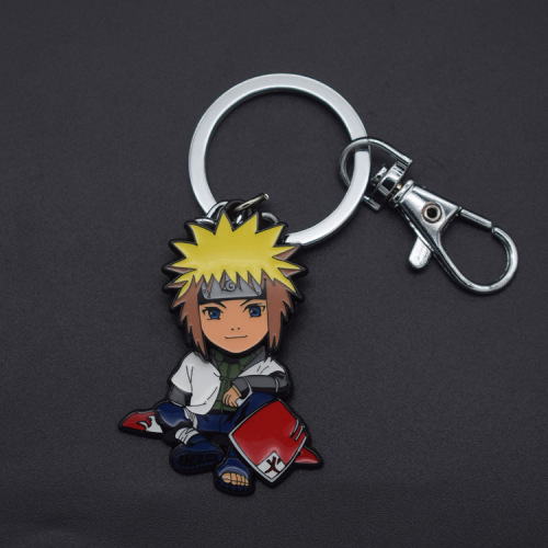 The Fourth Hokage metal pendant anime peripheral Naruto Naruto Kakashi accessories pendant small gift