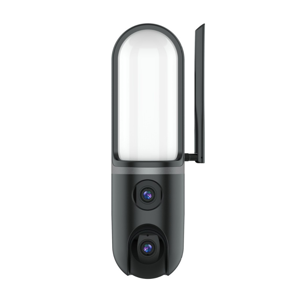 Procesamiento personalizado lámpara de patio cámara de monitoreo inalámbrica WiFi graffiti cámara de monitoreo inteligente fabricante