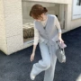 女士新款气质短袖套装